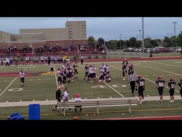 9-10-20 Eudora vs Louisburg 8th Gr Football Video #7