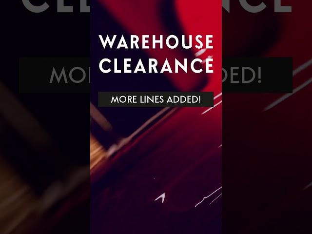 WAREHOUSE CLEARANCE – NEW LINES ADDED! Shop now, at: www.saa.co.uk/shop/warehouse-clearance