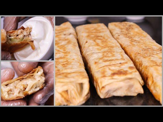 طريقة عمل الشاورما السوري بالفراخ في البيتسر تتبيلة دجاج الشاورماسر طعم الثومية السورية