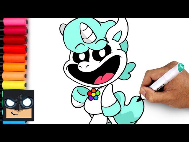 How To Draw CraftyCorn | Poppy Playtime