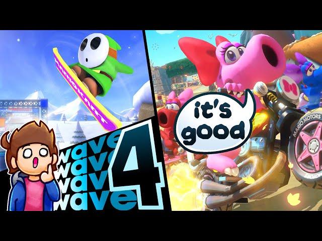 Wave 4 Is SURPRISINGLY Good (Mario Kart 8 Deluxe Booster Course Pass)