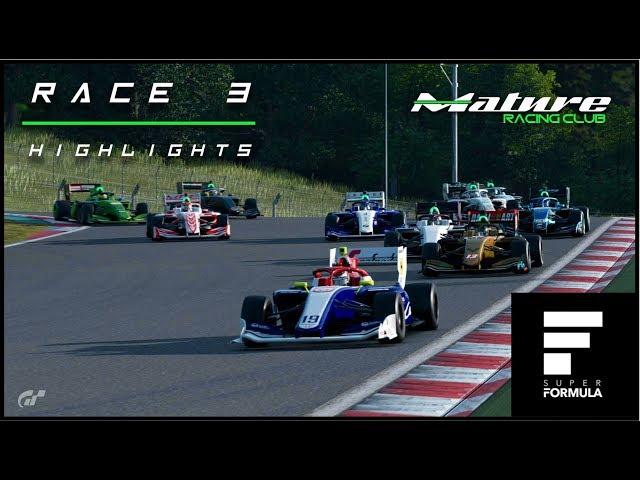 Super Formula | Race Three | Fuji | Fighting up and down the field!