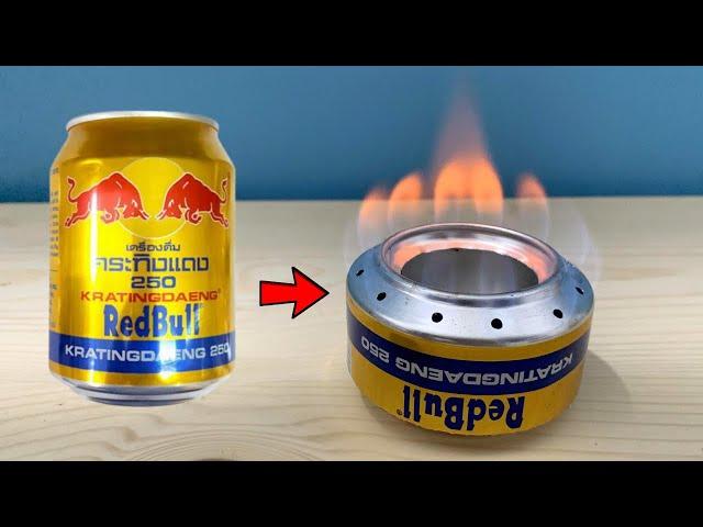 How To Make A High Heat & Low Fuel Consumption Alcohol Stoves | DIY Camping Gear