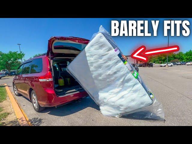 A Perfect Minivan Camper Bed For TWO!