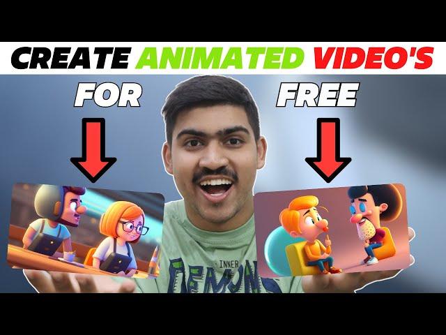 How to Make Animated Videos For Free - No Skill Required  | Animation Video Kaise Banaye