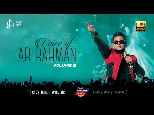 Golden Voice of A.R. Rahman Hits_Vol-2 | Best Voice of AR Rahman | Audio JukeBox | Extreme HD Songs