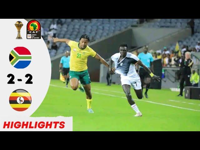 SOUTH AfRICA 2-2 UGANDA | HIGHLIGHTS |  AFCON QUALIFIERS 2025