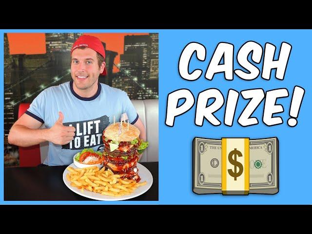 $100 CASH PRIZE FOR THIS “BEAT THE RECORD” FOOD CHALLENGE IN BELGIUM!!!