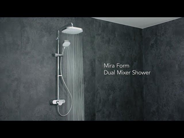 Mira Form - Dual outlet mixer shower