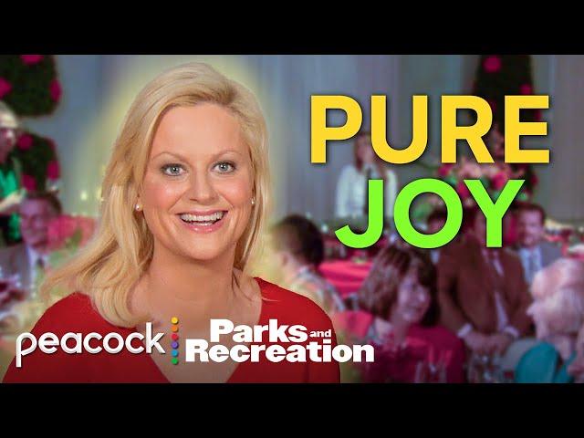 Leslie Knope being Joy in human form for 10 minutes straight | Parks and Recreation