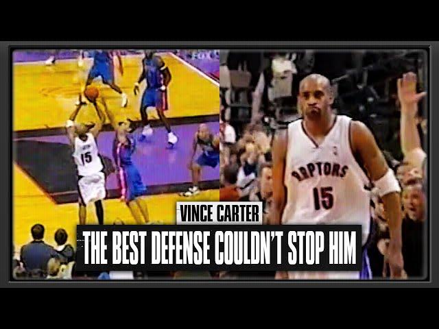 Vince Carter SHREDDING The Ben Wallace Pistons Defense For 31pts (2004.01.30)