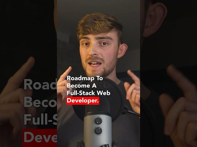 How to become Full Stack Web Developer in 2024!  #coding #programming