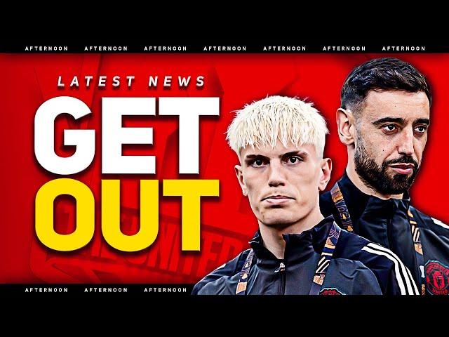 Amorim SLAMS Garnacho! Bruno TRANSFER Deadline! Man Utd Transfer News