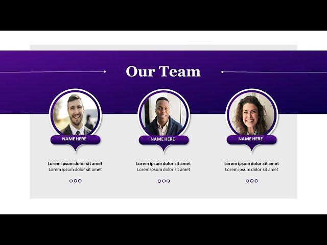 How To Create a Most Beautiful Team Introduction Powerpoint Slide | Best Team Introduction Tutorial