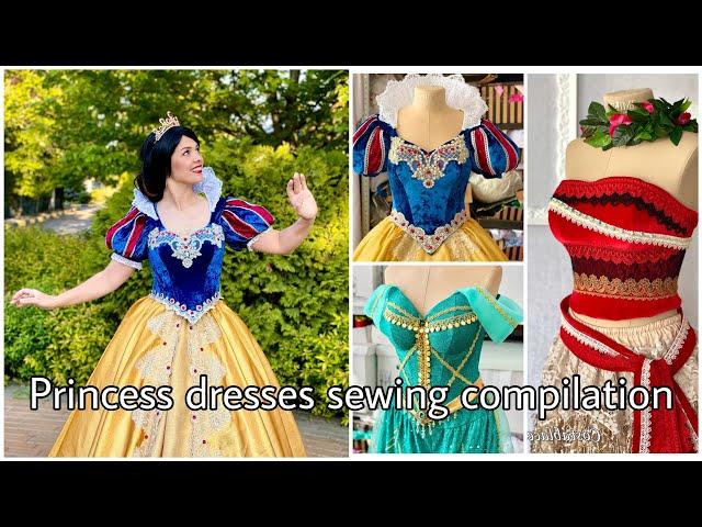 Sewing Princess dresses compilation | by Yaffie Dreams Designer Aleks Ponomareva