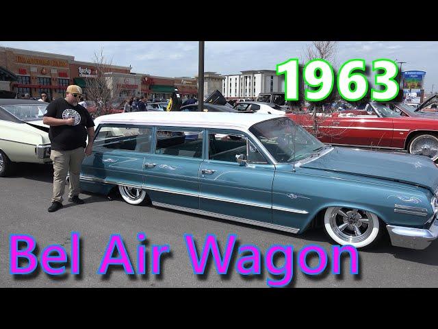 1963 Chevy Bel Air Wagon - American Pickers - Chi Town Classics Car Club - Low Rider