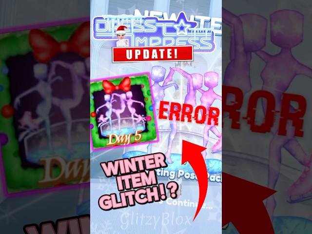  This WINTER ITEM Is *GLITCHED?!* | Dress To Impress Advent Calendar UPDATE #dti #dresstoimpress