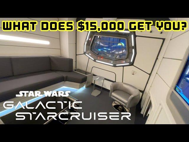 Inside Look & Room Tour “Grand Captains Suite” The Biggest Room Star Wars Galactic Starcruiser Hotel