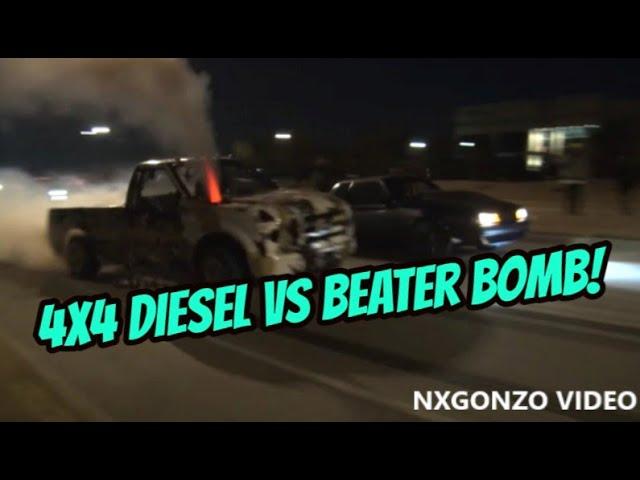 Cash Days Beater Bomb vs Crazyhorse Diesel Truck