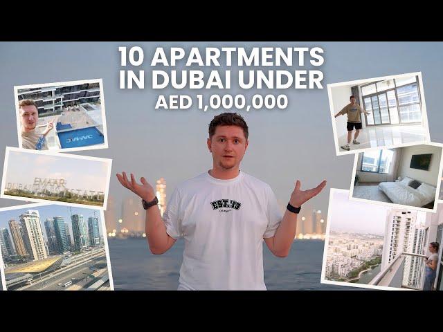 Viewing 10 Apartments in DUBAI to BUY at AED 1,000,000 in 2025!