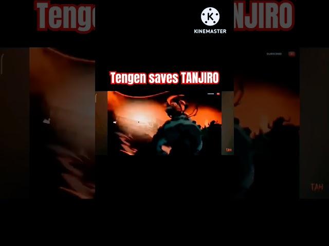 Tengen saves tanjiro #@TopAnimeH #@animemomentzz #@mrdemonart #anime #demonslayer #edit