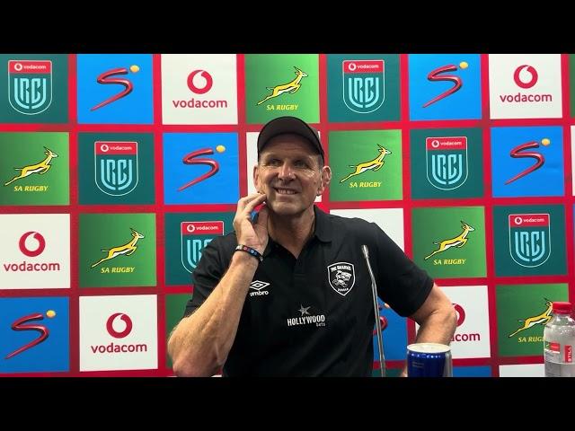 John Plumtree after the Sharks’ 10-7 loss to Leinster in the URC | Press Conference