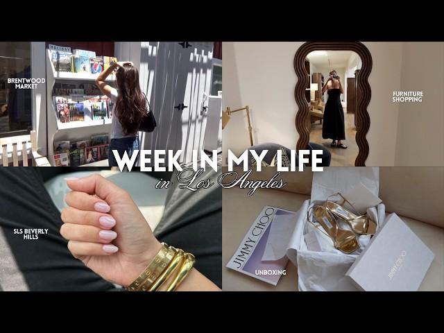 LA home vlog  summer shopping, REVOLVE try-on haul, furniture shopping, Community Goods coffee