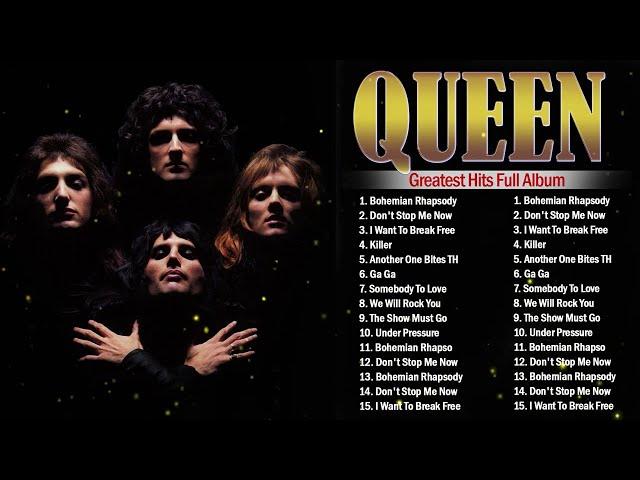 Queen Best Of Songs Playlist ~ Queen Lyrics ~ Queen Greatest Hits 80s 90s