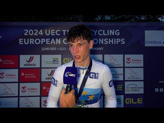 #EuroTrack24 Jun/U23 | William Salter interview