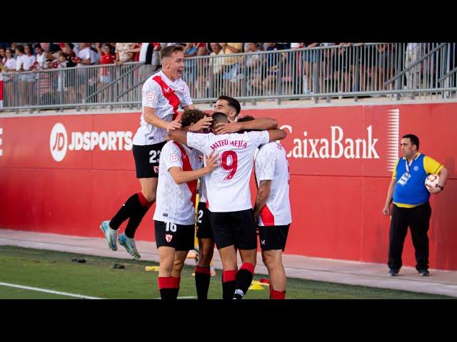 5-2: festival de goles en la gran victoria del Sevilla Atlético frente al Sanluqueño