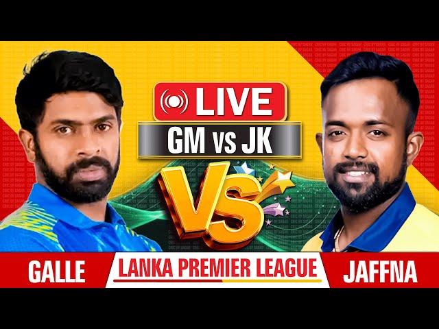  Live : Galle Marvels vs Jaffna Kings | GM vs JK Final Match | JK vs GM Final Match | Sagar Sinha