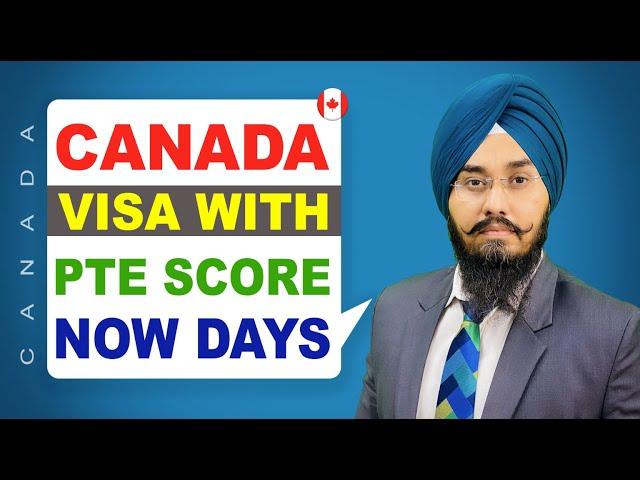 CANADA  VISA WITH PTE SCORE NOW DAYS | STUDY VISA UPDATES 2023 | USA CANADA UK