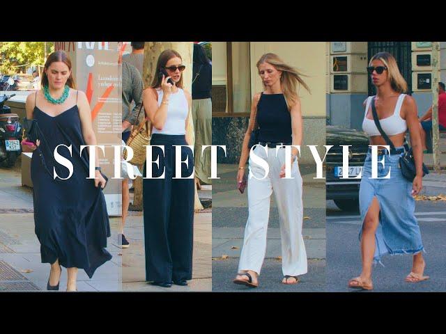 [SPANISH ELEGANT STREET STYLE]WHAT ARE PEOPLE WEARING IN MADRID SPAIN ?