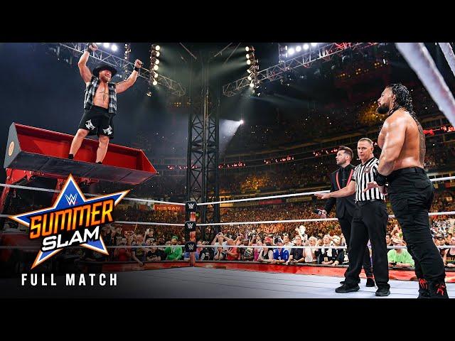 FULL MATCH — Reigns vs. Lesnar — Undisputed WWE Universal Title Last Man Standing Match: SummerSlam