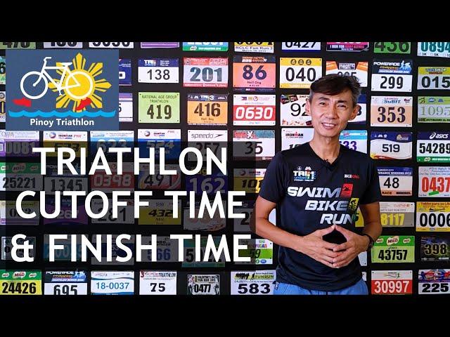 CUTOFF TIME IN TRIATHLON and MEDIAN FINISHER’S TIME