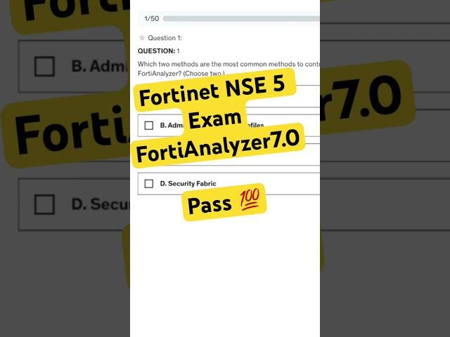 Fortinet NSE5 FortiAnalyzer Examdumps