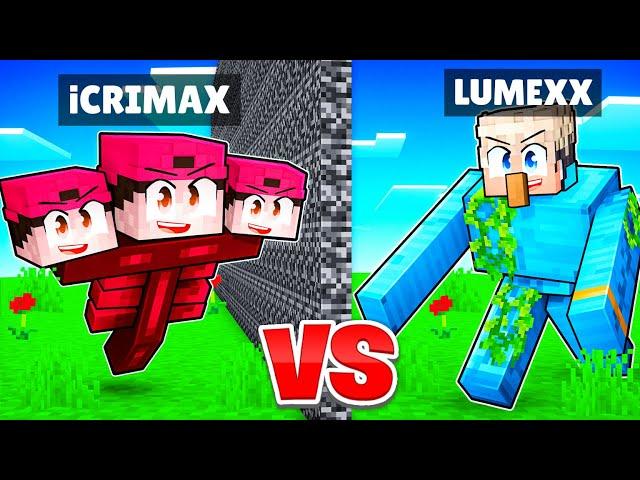 YouTuber TURNIER (LUMEXX vs iCRIMAX) in Minecraft !!