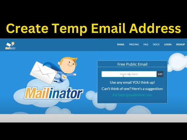 How To Create Temporary Email Address For Free | Create Temp Email Account | Quickly & Easily