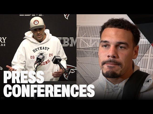 Zac Robinson and Justin Simmons speak on Sunday Night showdown with Washington | Press Conferences