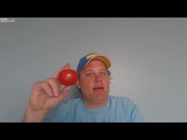 SHOENICE EATS A TOMATO (WORLDS HARDEST STUNT)