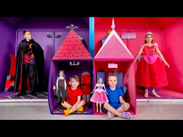 Princess House VS Vampire House + more Children's videos