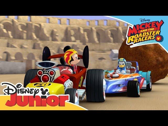 Mickey and the Roadster Racers | Race for the Giant Meatball | Disney Junior Arabia