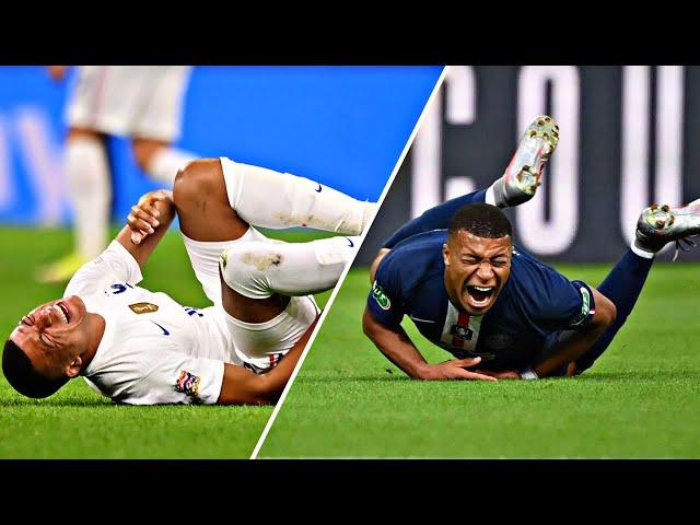 Kylian Mbappe Brutal Tackles & Fouls 2022