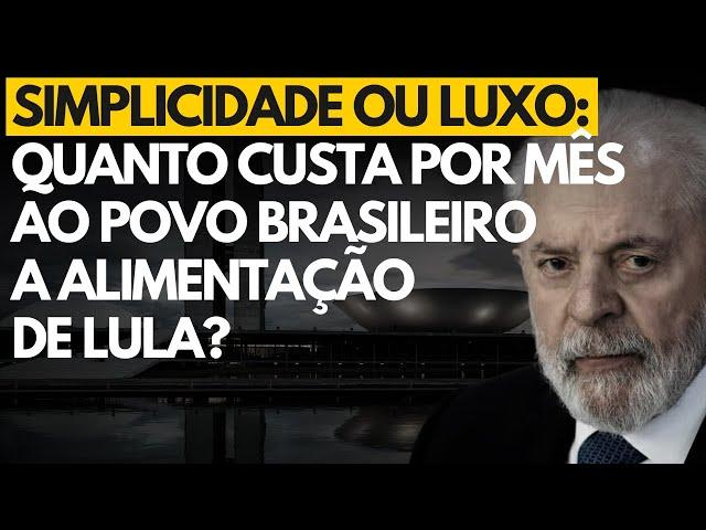 EXCLUSIVO: Perguntei ao governo quanto custa a alimentação de Lula e Janja no Alvorada