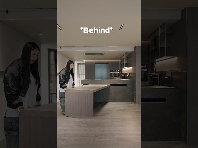 2타입 아일랜드 식탁 디자인 영상 Behind