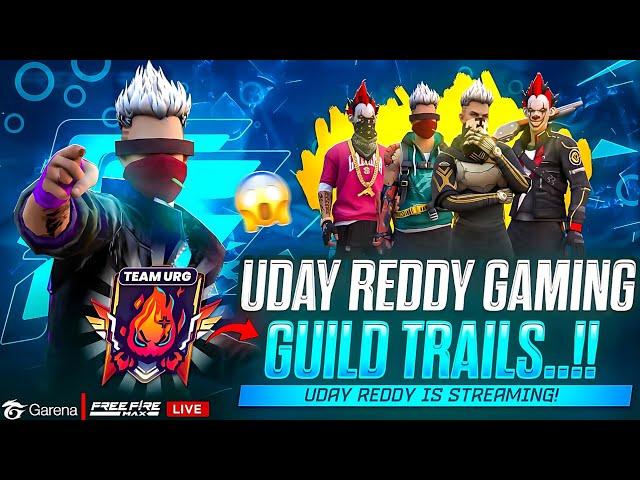 Free Fire Live In Telugu - Uday Reddy Is Live Now - Telugu gaming Live