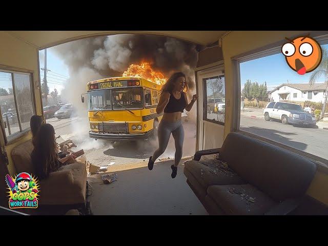 Instant Regret Fails Compilation 2025 / TOTAL IDIOTS AT WORK #24