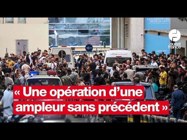 9 morts et plus de 2 750 blessés dans des explosions au Liban