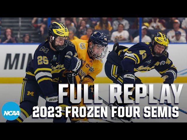 Quinnipiac vs. Michigan: 2023 NCAA Men's Frozen Four semifinal | FULL REPLAY