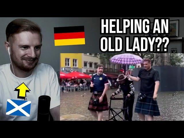 Reaction To Scotland Fans Being Classy in Germany (EURO 2024)